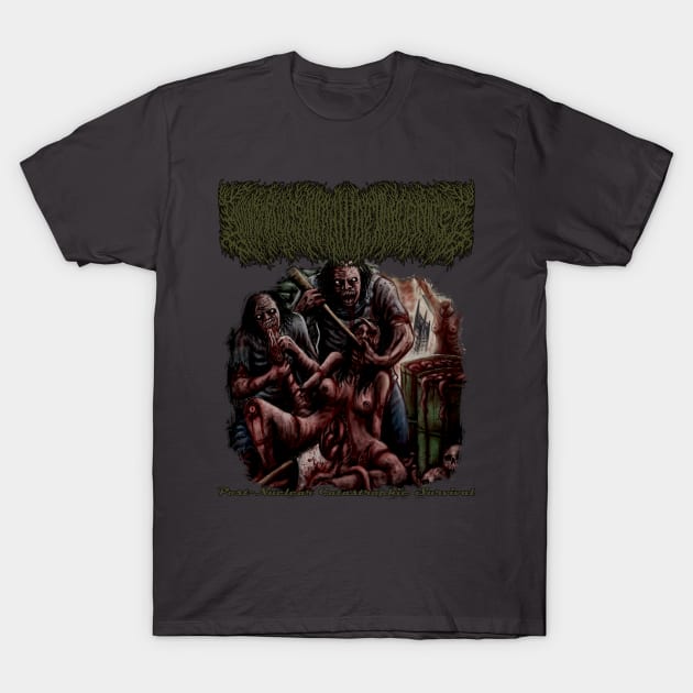 Biohazardous Human Metamorphosis T-Shirt by kadebeien